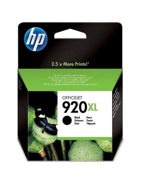 Cartucho de Tinta Original HP nº920 XL Alta Capacidad/ Negro