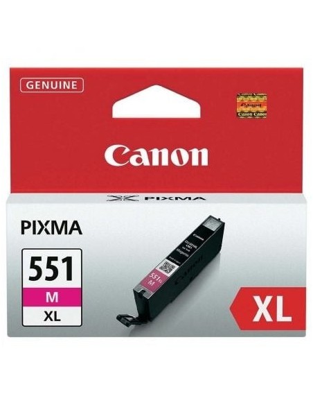 Cartucho de Tinta Original Canon CLI-551M XL Alta Capacidad/ Magenta