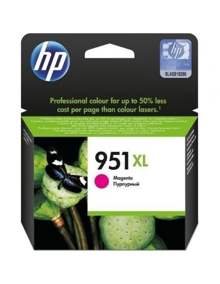 Cartucho de Tinta Original HP nº951 XL Alta Capacidad/ Magenta