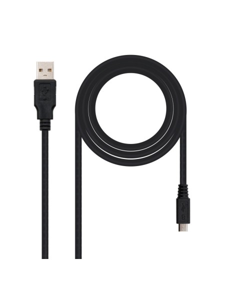Nanocable Cable USB 2.0 A/M Micro USB B/M 0.8 M
