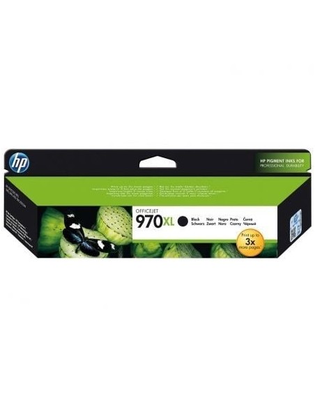 Cartucho de Tinta Original HP nº970 XL Alta Capacidad/ Negro