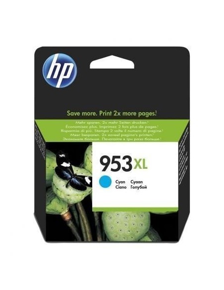 Cartucho de Tinta Original HP nº953 XL Alta Capacidad/ Cian