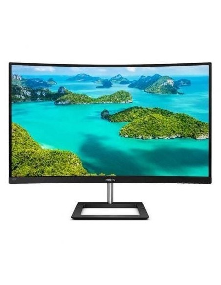 Monitor Profesional Curvo Philips E-Line 325E1C 31.5'/ QHD/ Negro