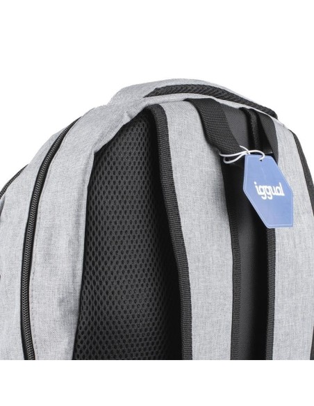 iggual Mochila portátil 15.6-17 Everyday Use gris