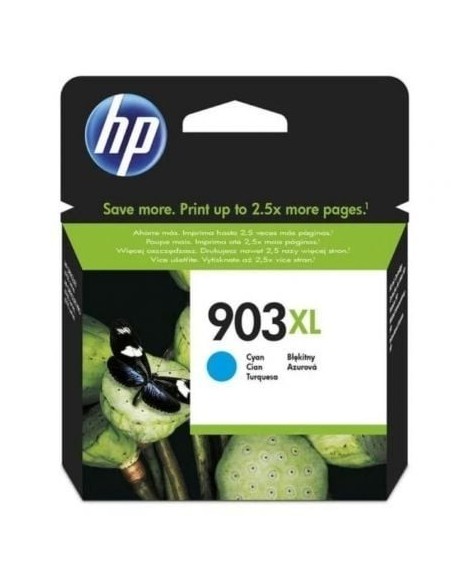 Cartucho de Tinta Original HP nº903 XL Alta Capacidad/ Cian