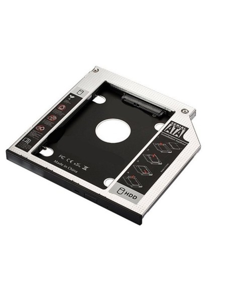EWENT ADAP.HDD/SSD SATA PARA UNIDAD ÓPTICA 9.5mm