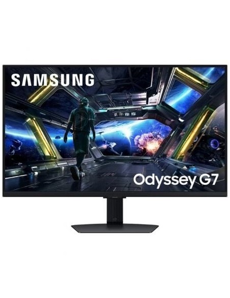 Smart Monitor Gaming Samsung Odyssey G7 S32DG702EU 32'/ 4K/ 1ms/ 144Hz/ IPS/ Multimedia/ Regulable en altura/ Smart TV/ Negro