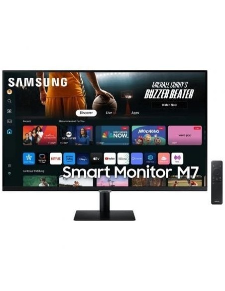 Smart Monitor Samsung M7 S32DM700UU 32'/ 4K/ Multimedia/ Smart TV/ Negro