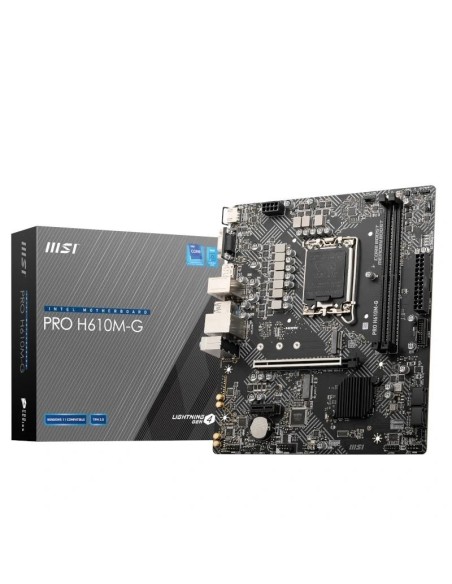 MSI Placa Base PRO H610M-G DDR5 mATX 1700