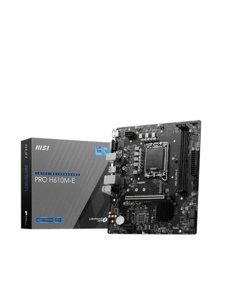MSI Placa Base PRO H610M-E DDR5 mATX 1700