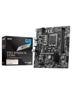 MSI Placa Base PRO B760M-B DDR4  mATX LGA1700