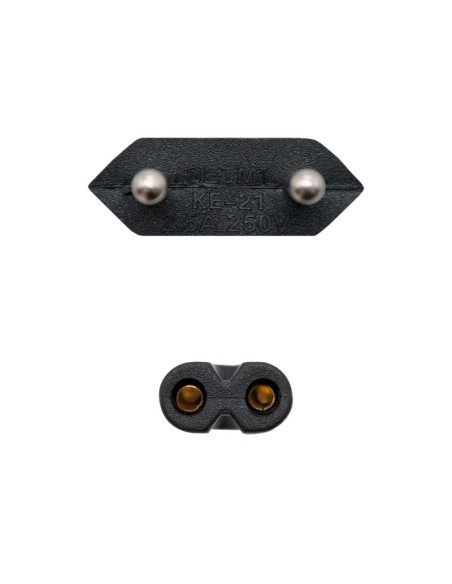 Nanocable Cable Alim. forma 8 CEE7/16/M-C7/H. 1.5m