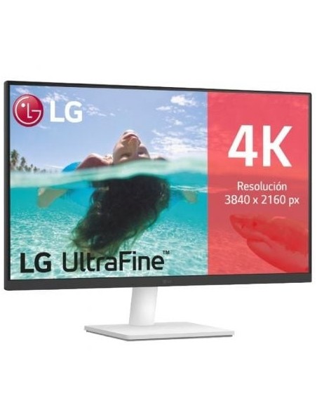 Monitor Profesional Polivalente LG UltraFine 27US500-W 27'/ 4K/ Multimedia/ Blanco