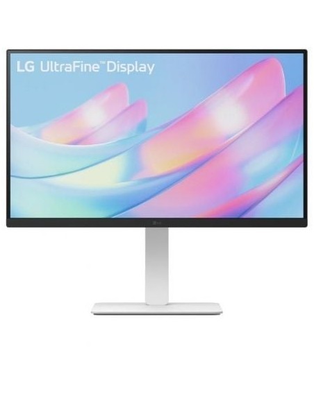 Monitor Profesional LG UltraFine 27US550-W 27'/ 4K/ Regulable en altura/ Blanco