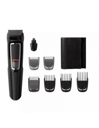 Cortapelos 8 en 1 Philips Multigroom Series 3000 MG-3730/15/ con Batería/ 11 Accesorios