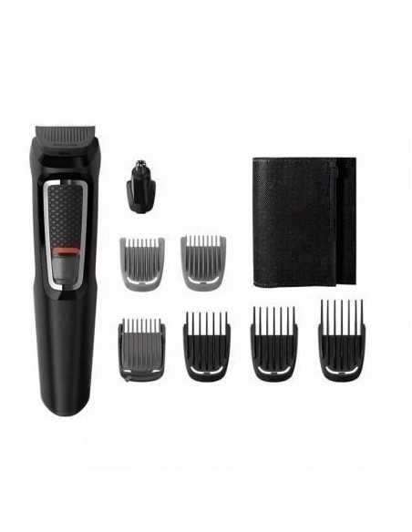 Cortapelos 8 en 1 Philips Multigroom Series 3000 MG-3730/15/ con Batería/ 11 Accesorios