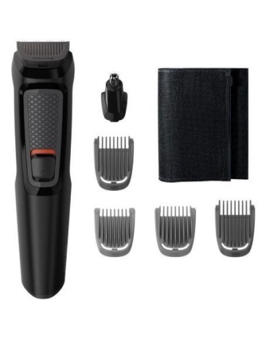 Cortapelos Multigroom Series 3000 Philips MG3710 con Batería/ 6 Accesorios