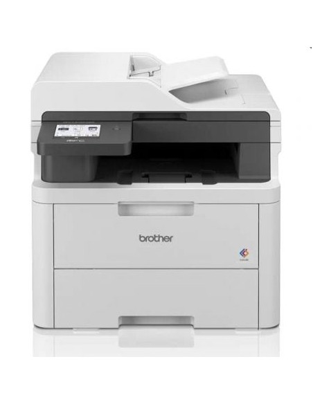 Multifunción Láser LED Color Brother MFC-L3740CDWE WiFi/ Fax/ Dúplex/ Blanca