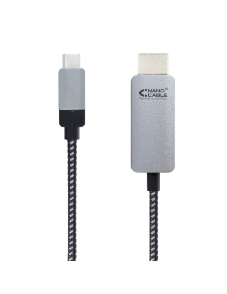 Nanocable Cable Conversor USB-C/M a HDMI/M 1.8 M