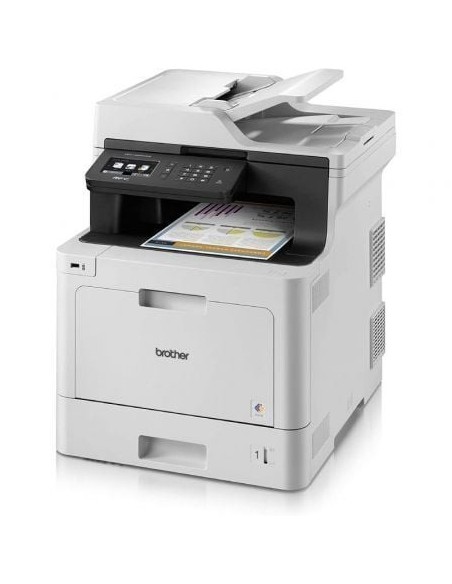 Multifunción Láser Color Brother MFC-L8690CDW WiFi/ Fax/ Dúplex/ Blanca