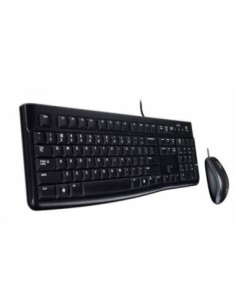 Logitech MK120 Teclado + Ratón óptico 1000dpi USB 2