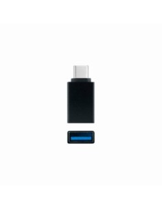 Nanocable Adaptador USB-C/M a USB3.1/H Aluminio 2