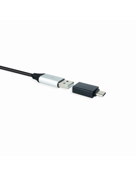Nanocable Adaptador USB-C/M a USB3.1/H Aluminio