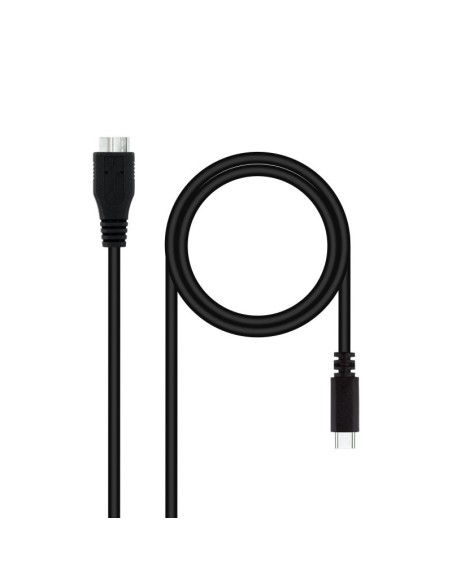 Nanocable Cable USB 3.0. USB-C/M-Micro B/M 1 m