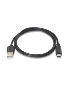 Aisens Cable USB 2.0 3A USB-C/M-A/M negro 1.0m