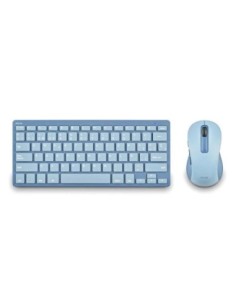 NGS KIT TECLADO Y RATON MULTIFUNCION RECARG AZUL 2