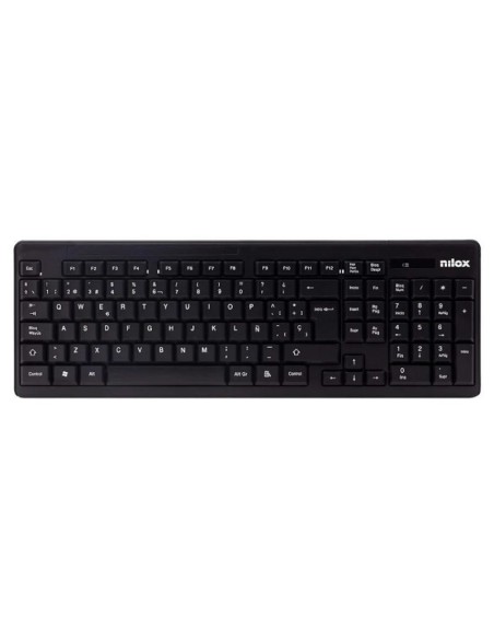 Nilox Teclado+raton NXKMWE0001 inalambrico Negro