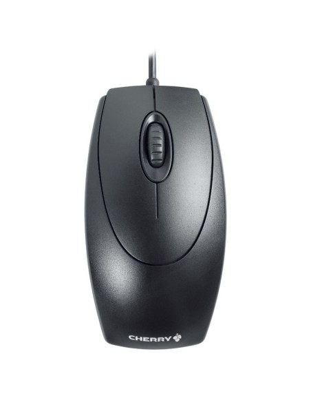 Cherry Ratón óptico Negro PS/2-USB