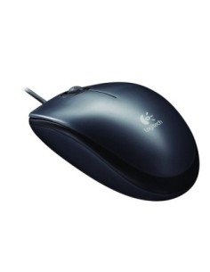 Logitech M90 ratón óptico 1000dpi USB negro