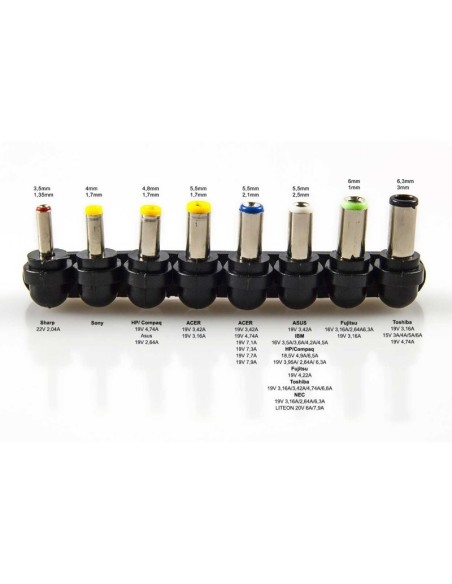 Tacens Cargad.Portát.ANIMA 100W 8Conector.