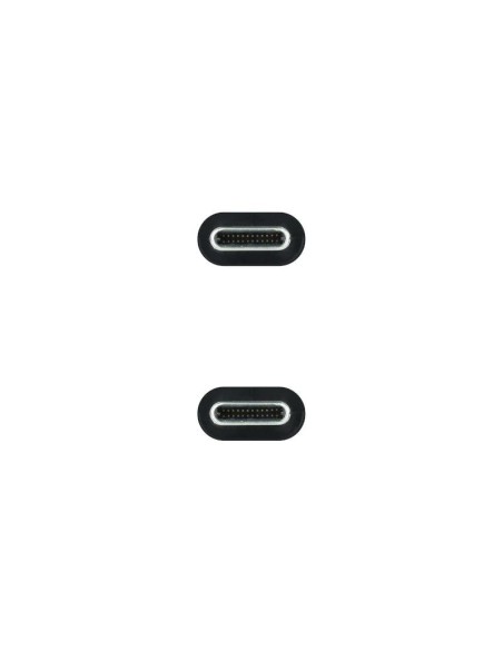 Nanocable Cable USB 3.2 Gen2x2 100W 4K USB-C 1m