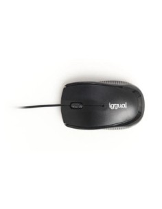 iggual Ratón óptico COM-BASIC-800DPI negro 2