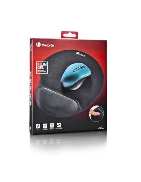 NGS Alfombrilla Ergonomica Gel con soporte