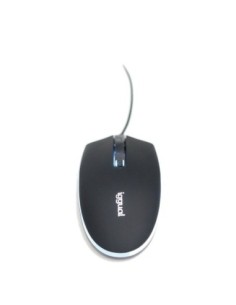 iggual Ratón óptico COM-LED-1600DPI negro 2