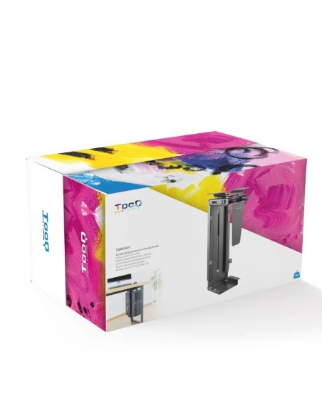 Tooq TQMUD01 Soporte CPU escritorio/pared Negro