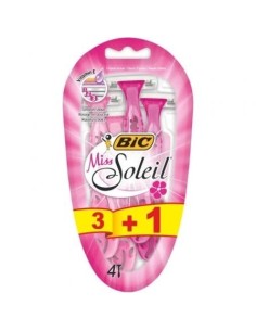 Cuchilla de Depilar Bic Miss Soleil / 4 uds