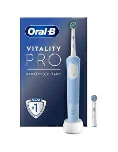 Cepillo Dental Braun Oral-B Vitality Pro/ Incluye 1 Recambio/ Azul