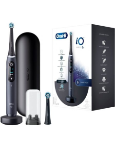 Cepillo Dental Braun Oral-B iO 8N/ Incluye 1 Recambios/ Negro
