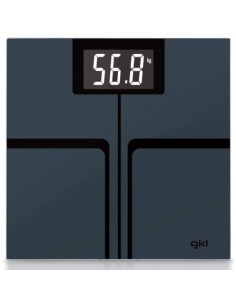 Báscula de Baño GKL Fitmax Black/ Hasta 200kg