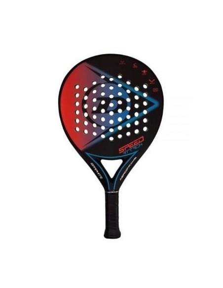 Pala de Pádel Dunlop Speed Attack 2022/ Roja y Azul