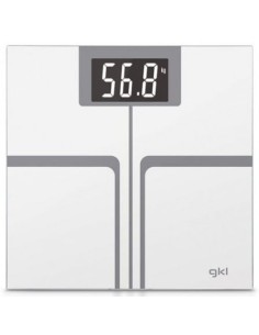 Báscula de Baño GKL Fitmax White/ Hasta 200kg