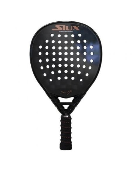 Pala de Pádel Siux SG Copper Edition 18K Sanyo/ Negra