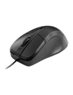 Nilox Ratón Óptico MOUSB1001 1000 dpi Negro