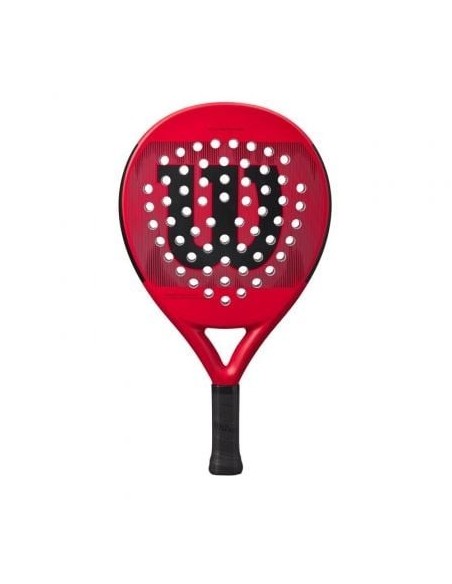 Pala de Pádel Wilson Pro Staff Team RDBK/ Negra y Roja