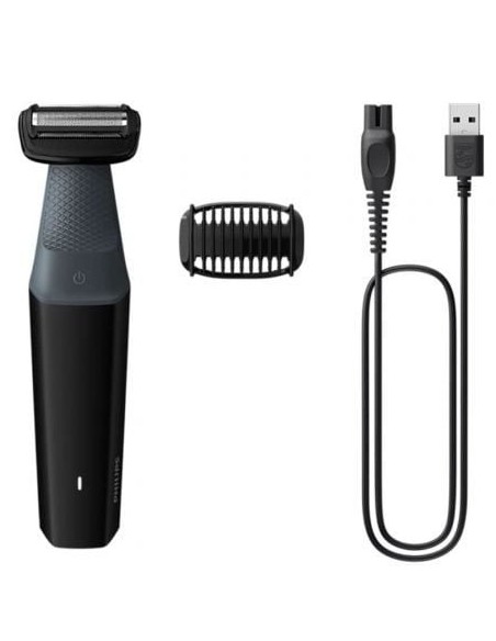 Afeitadora Philips Bodygroom Series 3000 BG3017/ con Batería/ 1 Accesorio