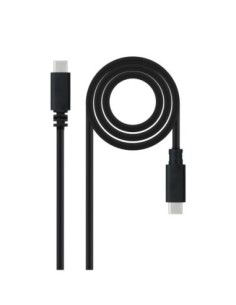 Nanocable Cable USB2.0 3A USB-C/M-USB-C/M 1.5 M